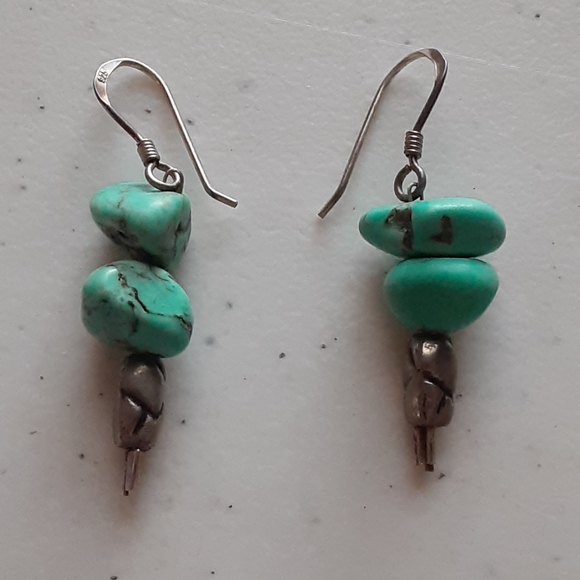 Jewelry - Navajo Native American Turquoise Earrings